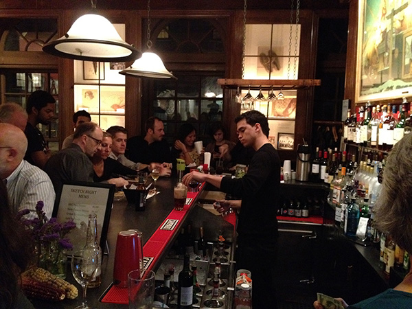 The New York Society Of Illustrators Sketch Night 2 Bar at the NY Society of Illustrators
