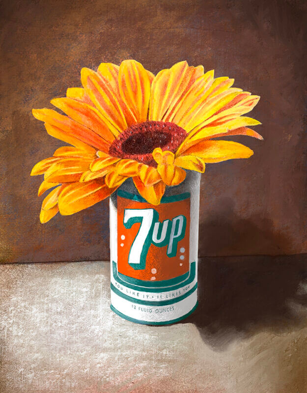 S Christopher James Sunflower In A Can 2021sm