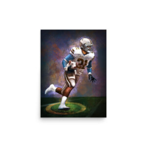 Football player running with pig - Image 3