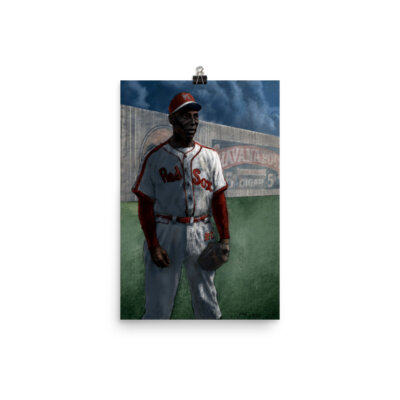 Baseball at night Poster - Image 3