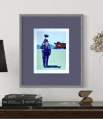 Old Man Henry S Christopher JamesSerigraphFramedScene