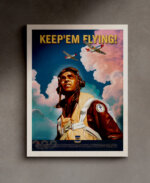 S Christopher James Tuskegee Airmen wBckgrd