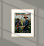 Buffalo Soldier Spanish-American War Poster by S.C.James with mat