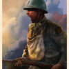 Harlem Hellfighter Vintage-style Poster created by S.C. James
