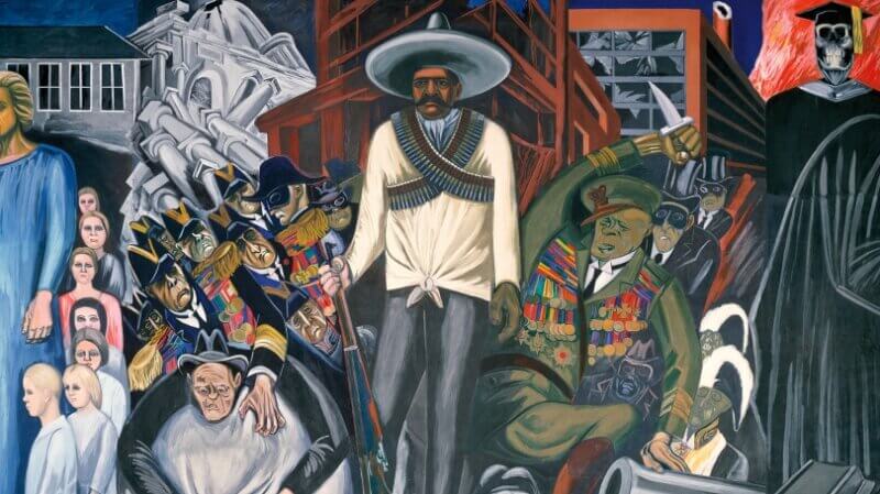 Detail-from-Jose-Clemente-Orozco-The-Epic-of-American-Civilization-Hispano-America-Panel-14-1932–34-Fresco
