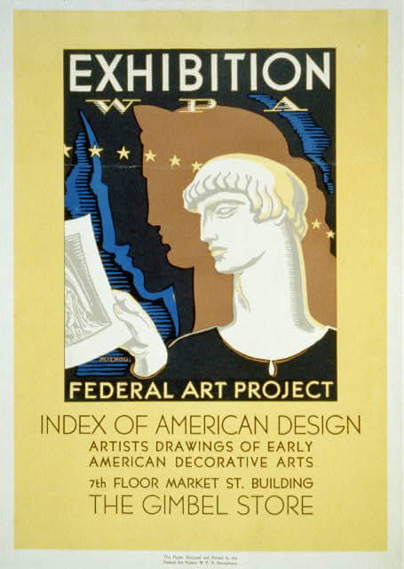 Exhibition WPA Federal Art Project Index of American Design by Katherine Milhous