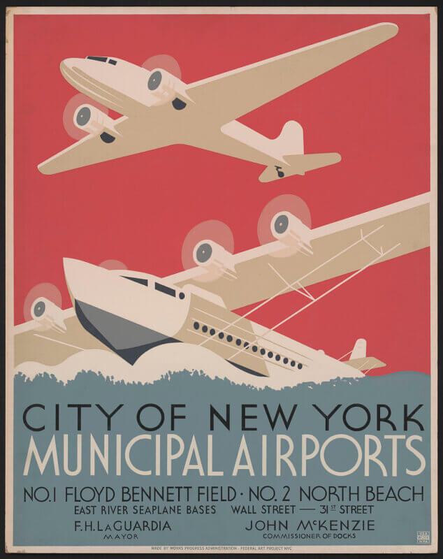 ity of New York municipal airports Floyd Bennett Field