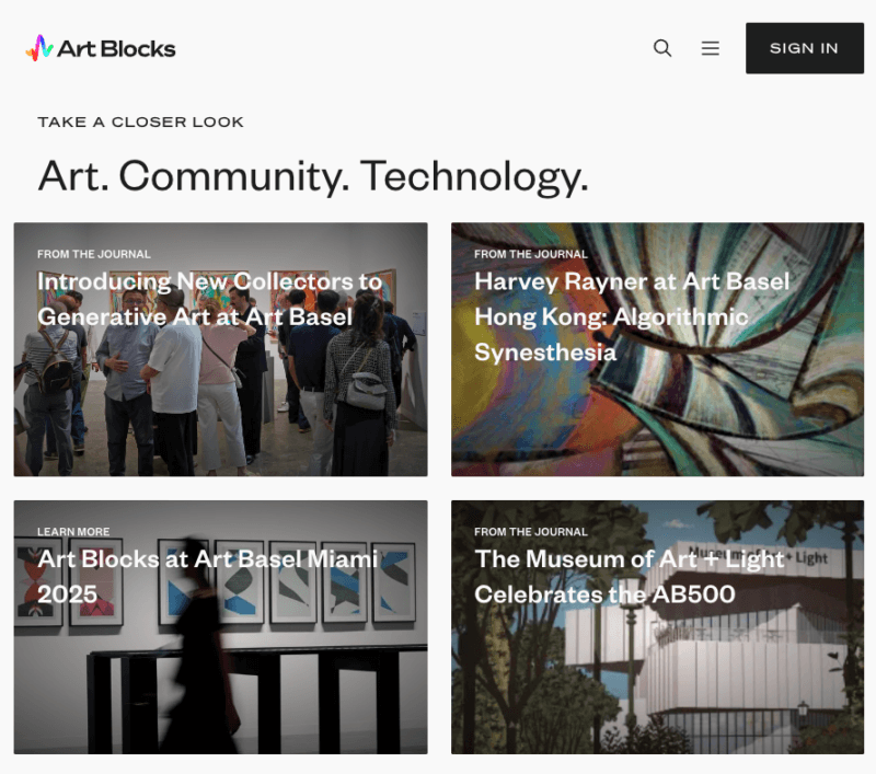 ArtBlocks_Screenshot_of_Web_page